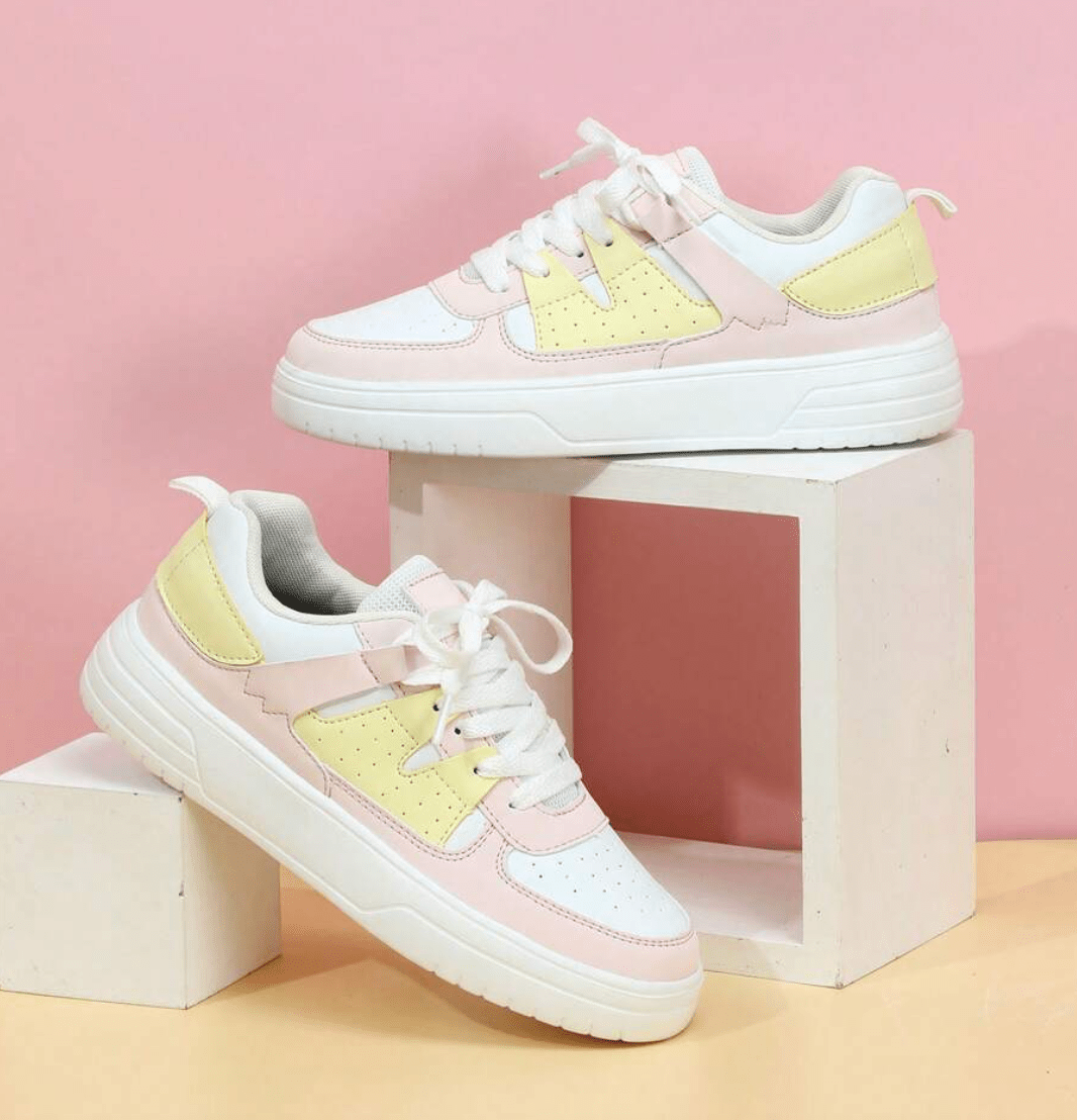 Sneakers avec Lacets Confortables pour Femmes - Emilia Lane