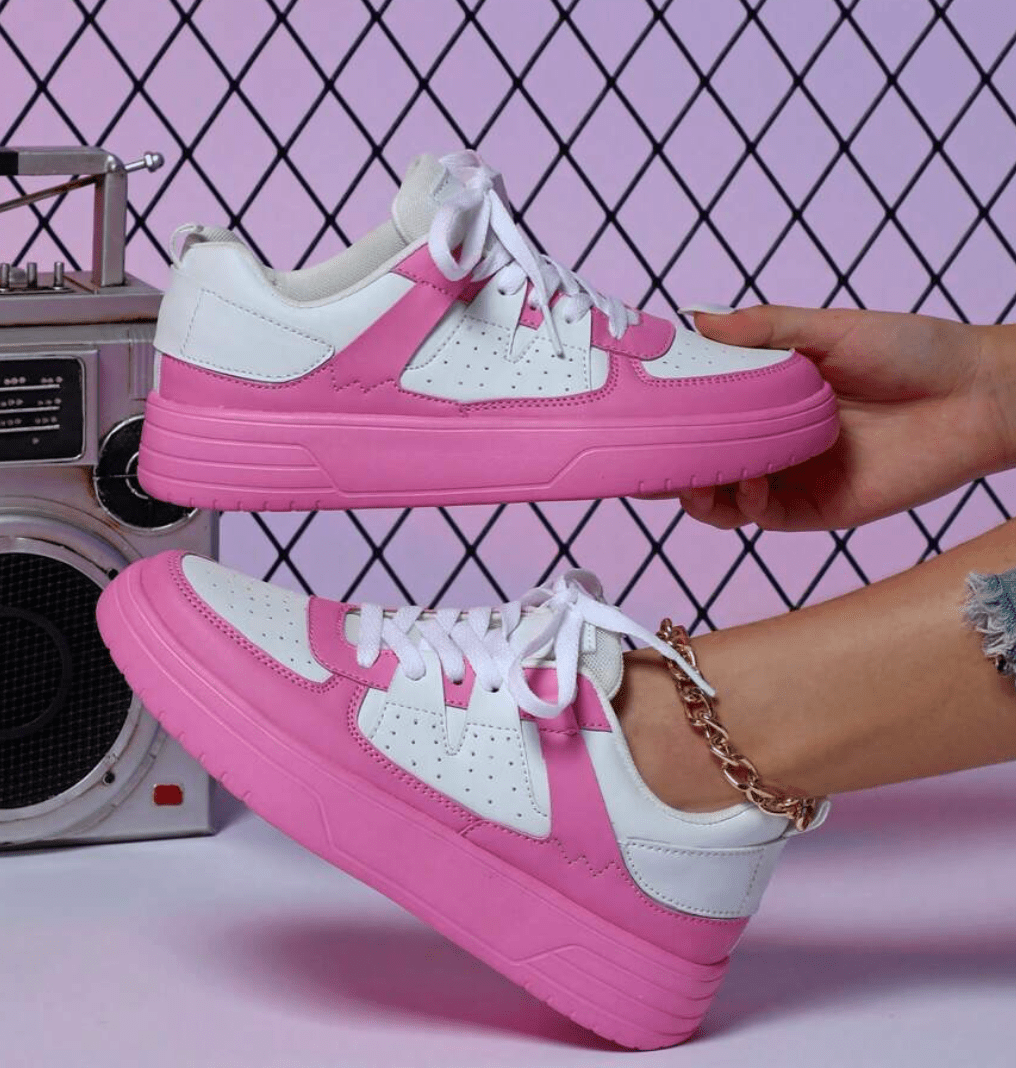 Sneakers avec Lacets Confortables pour Femmes - Emilia Lane