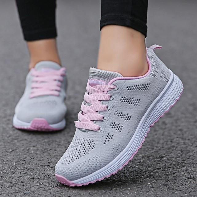 Sneakers leggere in rete traspirante da donna | Ideali per tutti i giorni