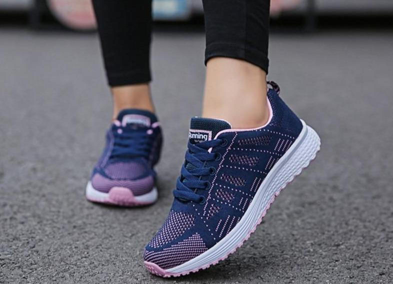 Sneakers leggere in rete traspirante da donna | Ideali per tutti i giorni