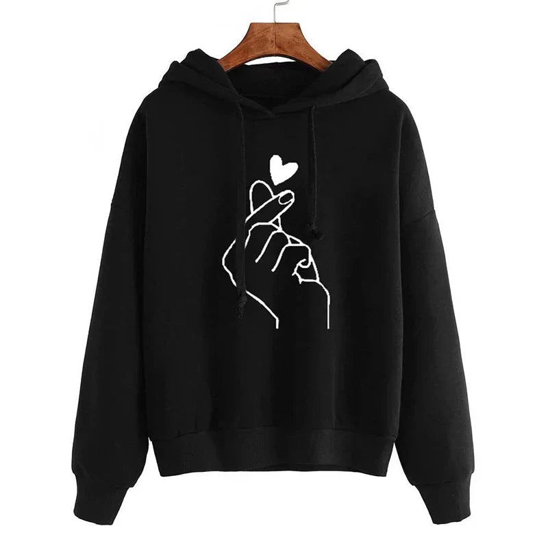 Sweat à Capuche Doublé en Polaire pour Femme - Emilia Lane