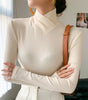 Sweater col montant croisé pour Femme - Emilia Lane