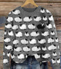 Sweatshirt ajusté avec impression numérique pour Femmes - Emilia Lane