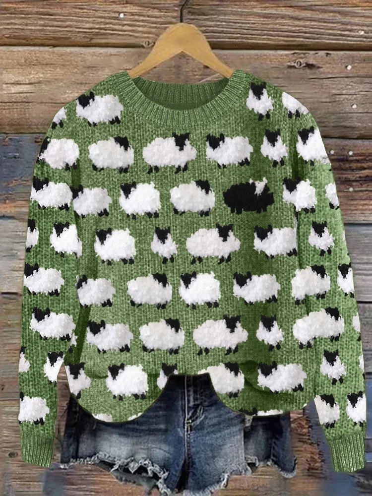 Sweatshirt ajusté avec impression numérique pour Femmes - Emilia Lane