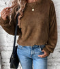 Sweatshirt en Velours Doux pour Femme - Emilia Lane