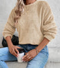 Sweatshirt en Velours Doux pour Femme - Emilia Lane