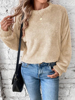 Sweatshirt en Velours Doux pour Femme - Emilia Lane