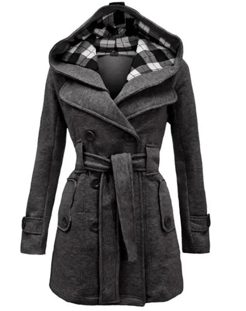 Trench - Coat en Coton pour Femme - Emilia Lane