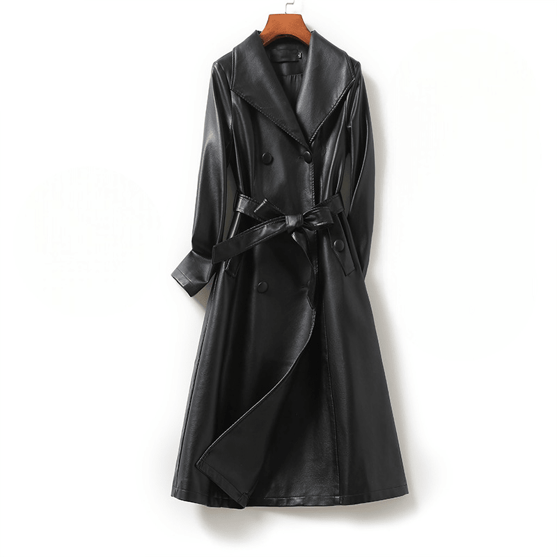 Trench en Cuir pour Femme - Emilia Lane