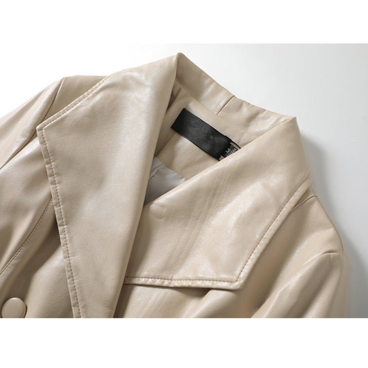 Trench en Cuir pour Femme - Emilia Lane