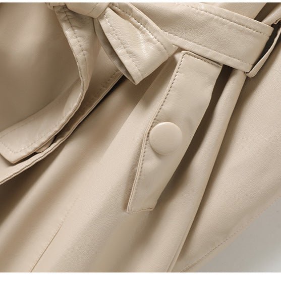 Trench en Cuir pour Femme - Emilia Lane