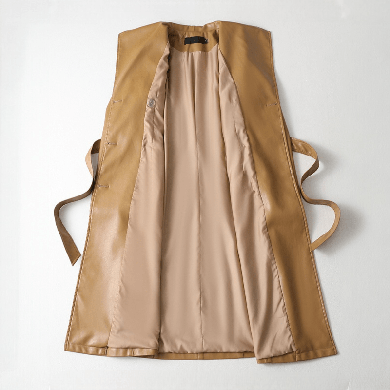 Trench en Cuir pour Femme - Emilia Lane