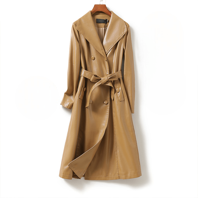 Trench en Cuir pour Femme - Emilia Lane