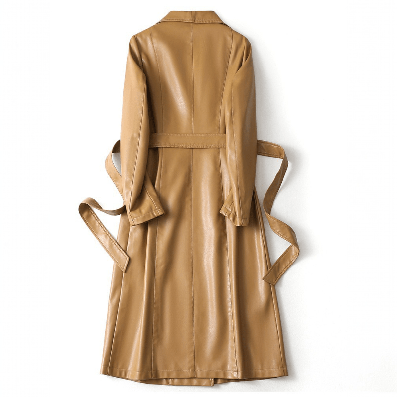 Trench en Cuir pour Femme - Emilia Lane