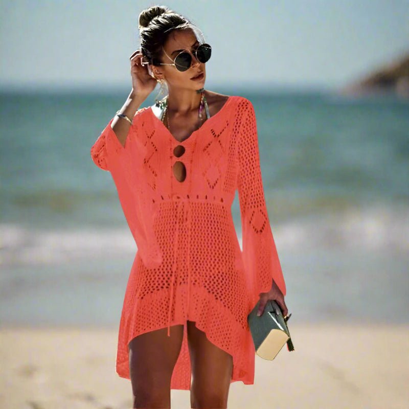 Tunique de plage en crochet pour femmes - Emilia Lane