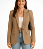 Veste Blazer Cardigan à Manches Longues pour Femmes - Emilia Lane