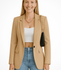 Veste Blazer Cardigan à Manches Longues pour Femmes - Emilia Lane