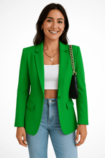 Veste Blazer Cardigan à Manches Longues pour Femmes - Emilia Lane