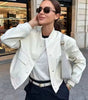 Veste Bomber à Col Montant pour Femme - Emilia Lane