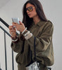 Veste Bomber pour Femmes - Emilia Lane