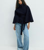 Veste Cape Courte à Col Montant pour Femme - Emilia Lane