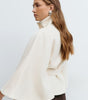 Veste Cape Courte à Col Montant pour Femme - Emilia Lane