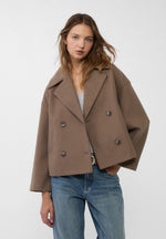 Veste Courte Double Boutonnage pour Femmes - Emilia Lane