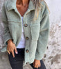Veste en laine à col revers pour femmes - Emilia Lane