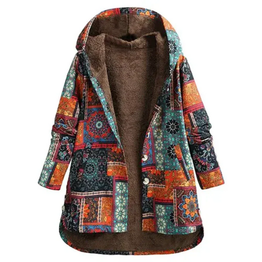 Veste Florale avec Capuche pour Femmes - Emilia Lane