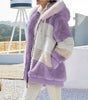Felpa oversize con cappuccio da donna