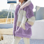 Felpa oversize con cappuccio da donna