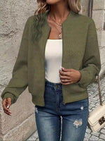 Giacca Bomber Corta Imbottita da Donna