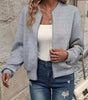Giacca Bomber Corta Imbottita da Donna