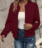 Giacca Bomber Corta Imbottita da Donna
