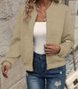 Giacca Bomber Corta Imbottita da Donna