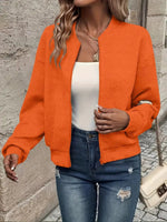 Giacca Bomber Corta Imbottita da Donna